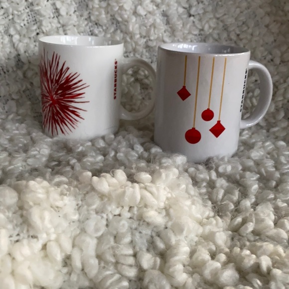 Starbucks Other - Two Holiday Themed Starbucks Coffee Mugs